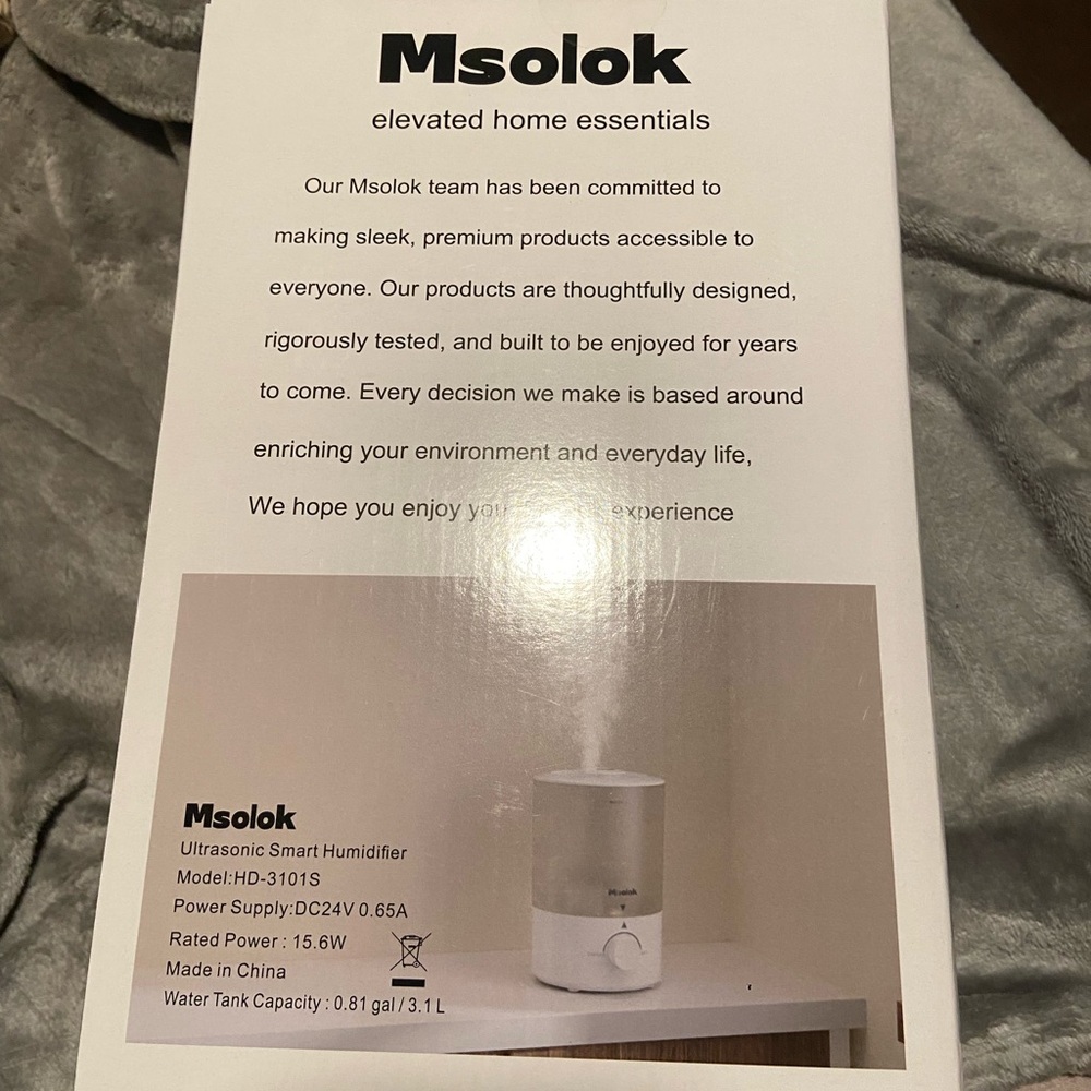 Ultrasonic Smart Humidifier - White - Picture 2 of 4